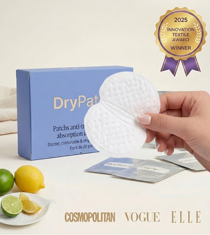 DryPatch : le patch anti-transpiration invisible
