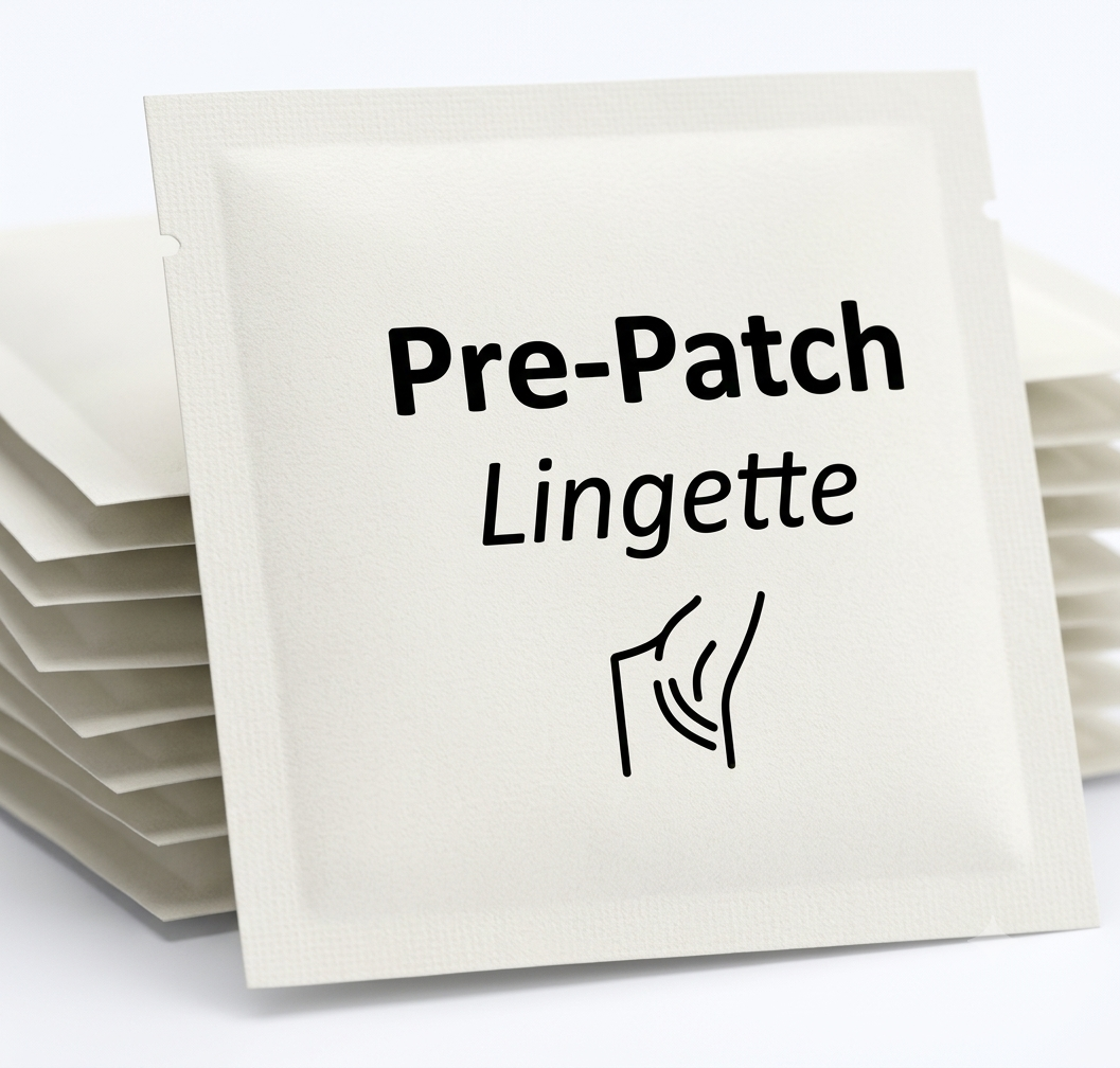 Lingettes pré-patch