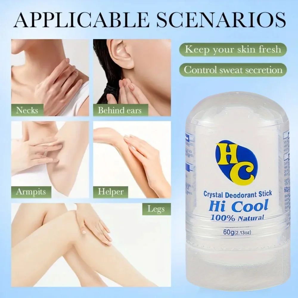 Le Déodorant Cristal "Invisible Shield"