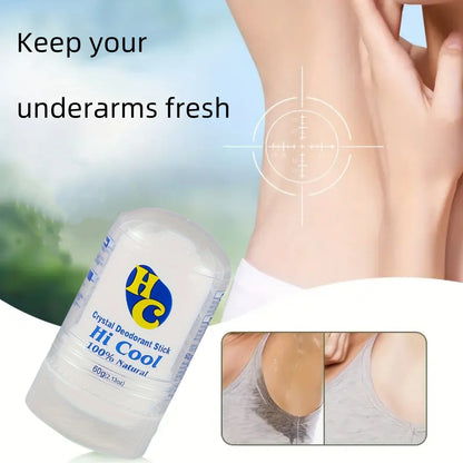 Le Déodorant Cristal "Invisible Shield"